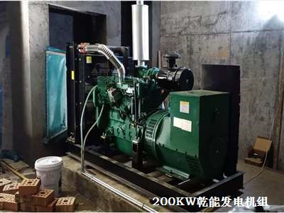 宜春上柴發(fā)電機組 調試